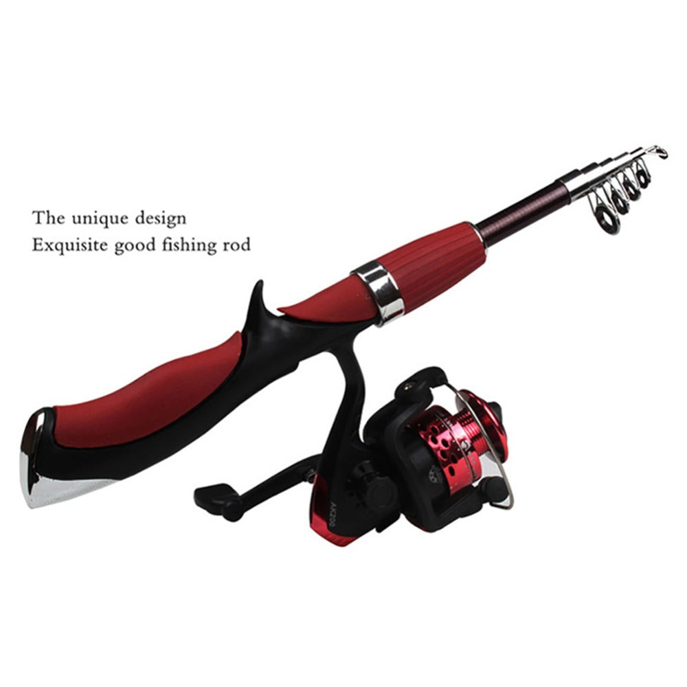 Telescopic Fishing Rod Combo and Reel  Combo