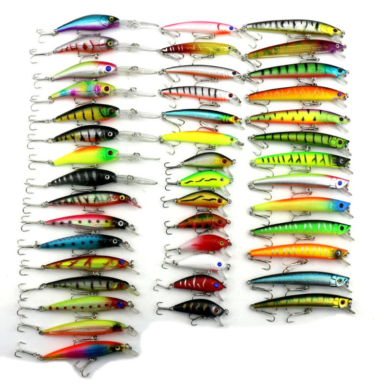 2025 Hot Sale 43 Pcs/ Mixed Fishing Lure Set.