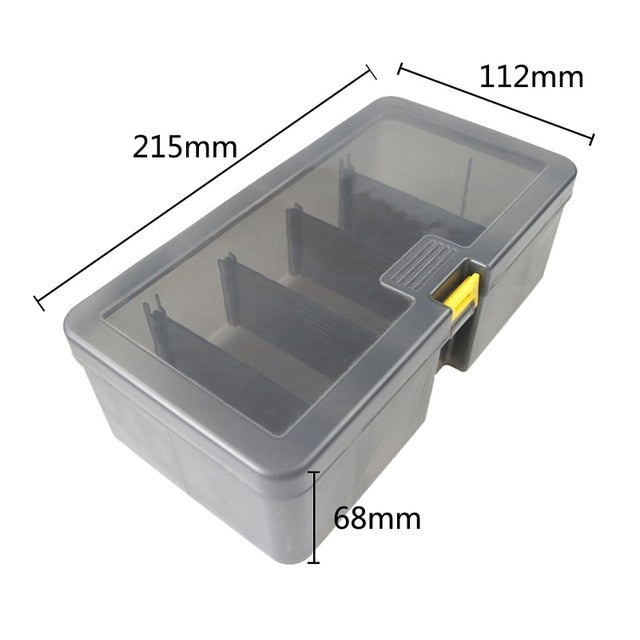 Dual Layer/ Single Layer Fishing Tackle Box