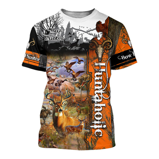 Fashion cool hunting 3D sweatshirt