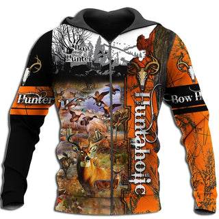 Fashion cool hunting 3D sweatshirt