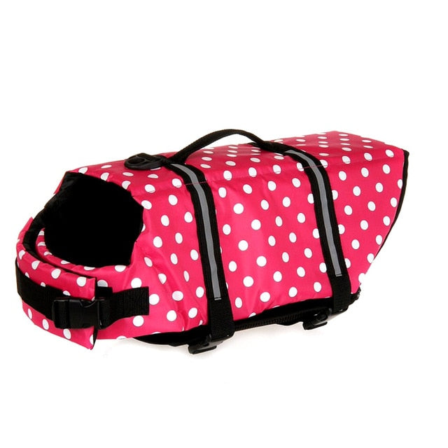 Hot  Dog Life Jacket Reflective Lifesaver Floating Vest Adjustable