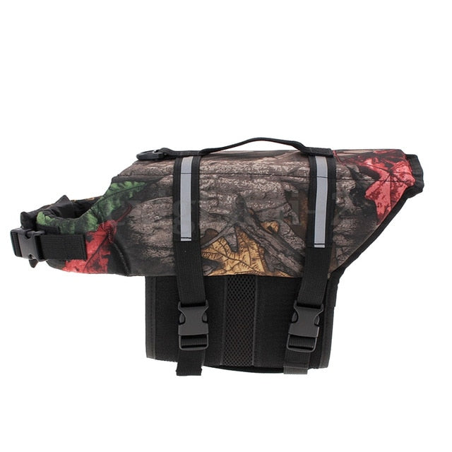 Hot  Dog Life Jacket Reflective Lifesaver Floating Vest Adjustable
