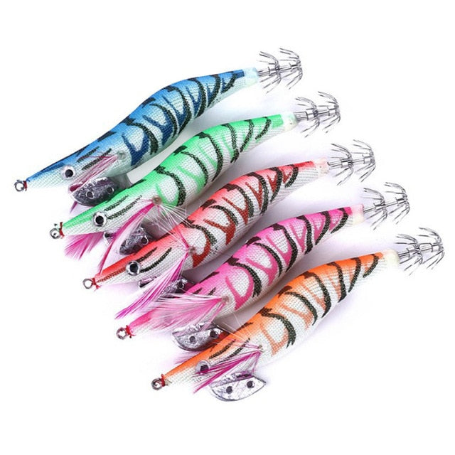 Fishing Lure 5PCS/11cm Luminous Squid Jig
