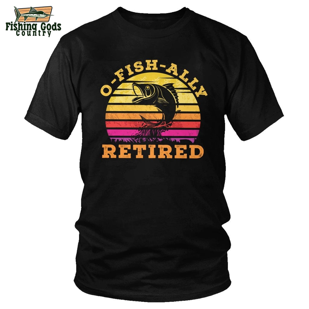 Funny Retirement Fishing Tee