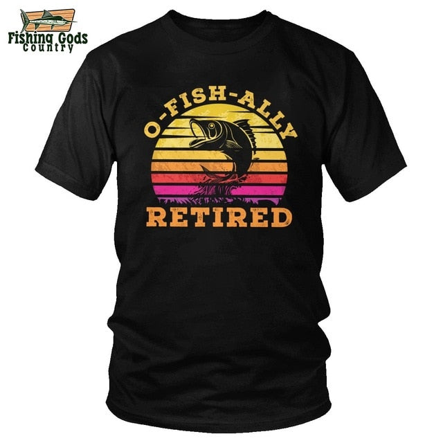 Funny Retirement Fishing Tee