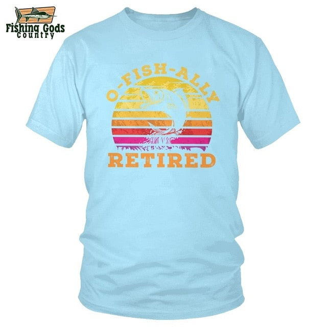 Funny Retirement Fishing Tee