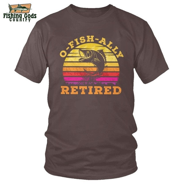 Funny Retirement Fishing Tee