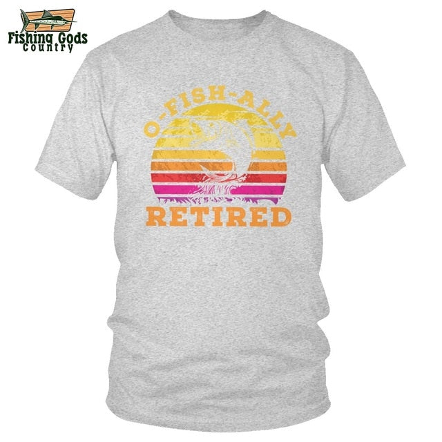 Funny Retirement Fishing Tee