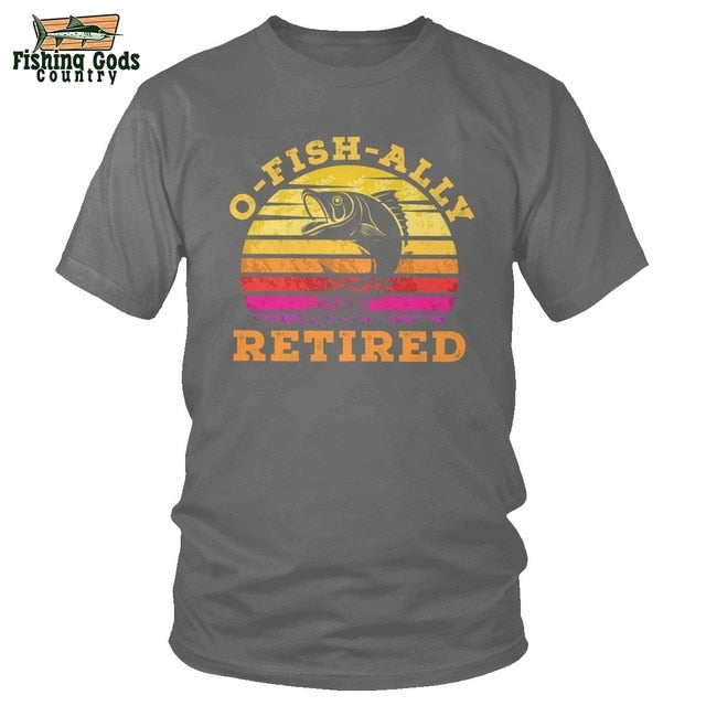 Funny Retirement Fishing Tee