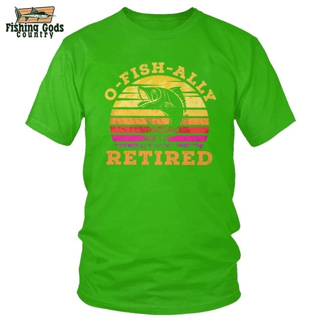 Funny Retirement Fishing Tee