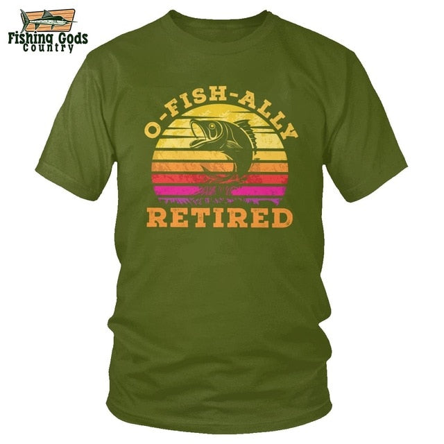 Funny Retirement Fishing Tee