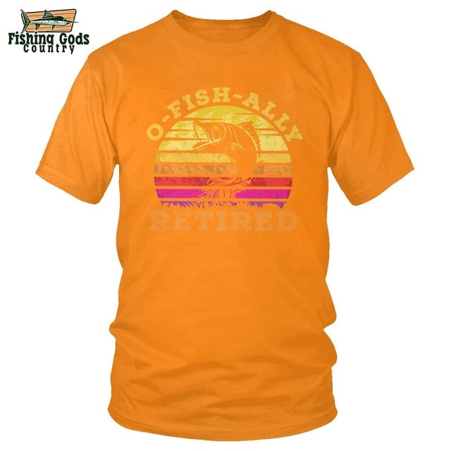 Funny Retirement Fishing Tee