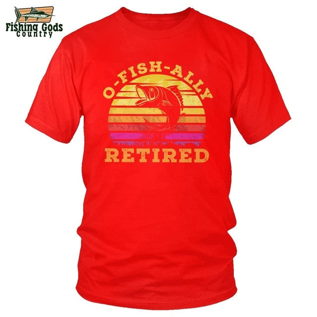 Funny Retirement Fishing Tee