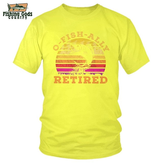 Funny Retirement Fishing Tee