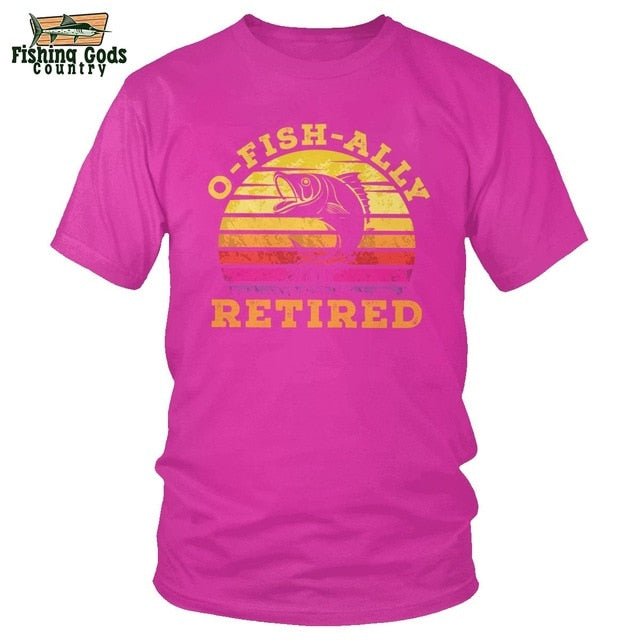 Funny Retirement Fishing Tee