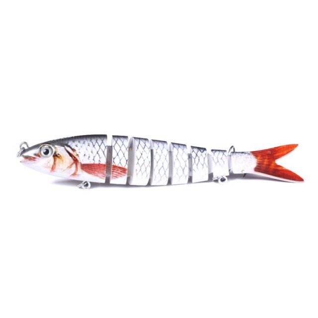 Multi-section Fish #6 Hook Fake Lure