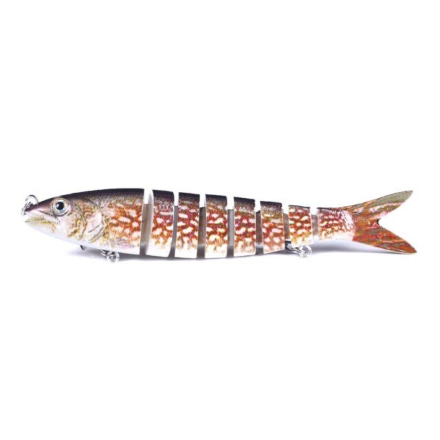 Multi-section Fish #6 Hook Fake Lure