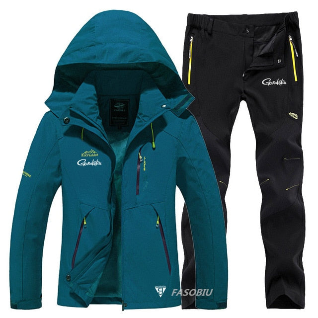 2022 New Winter Keep Warm Men Fishing Suit Breathable Fishing Jacket