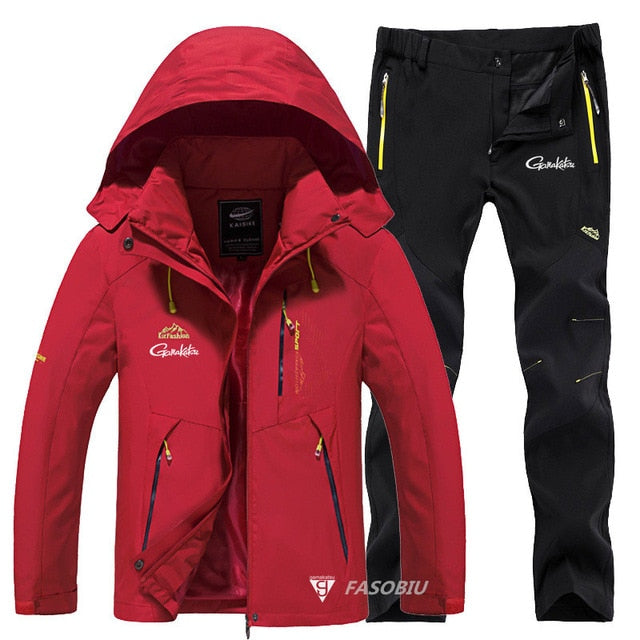 2022 New Winter Keep Warm Men Fishing Suit Breathable Fishing Jacket