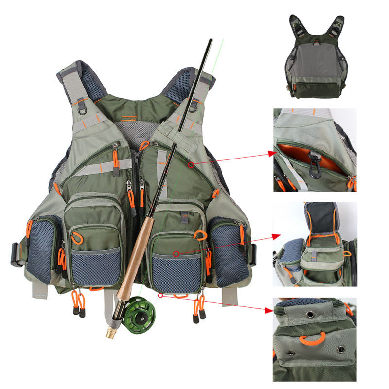 Adjustable Mesh Vest