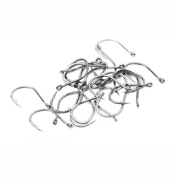 Steel Carbon Black Bait Hook