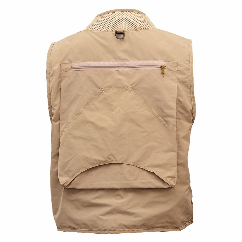 Multi-Pocket Fishing Jacket Vest