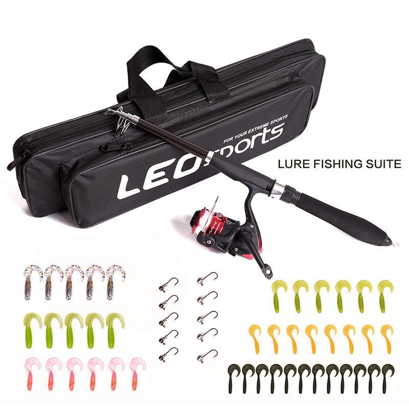 Telescopic Sea Fishing Rod Combo