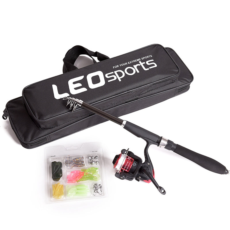 Telescopic Sea Fishing Rod Combo