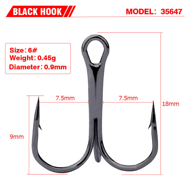 Bait Holder Hook Fishing 20 pc
