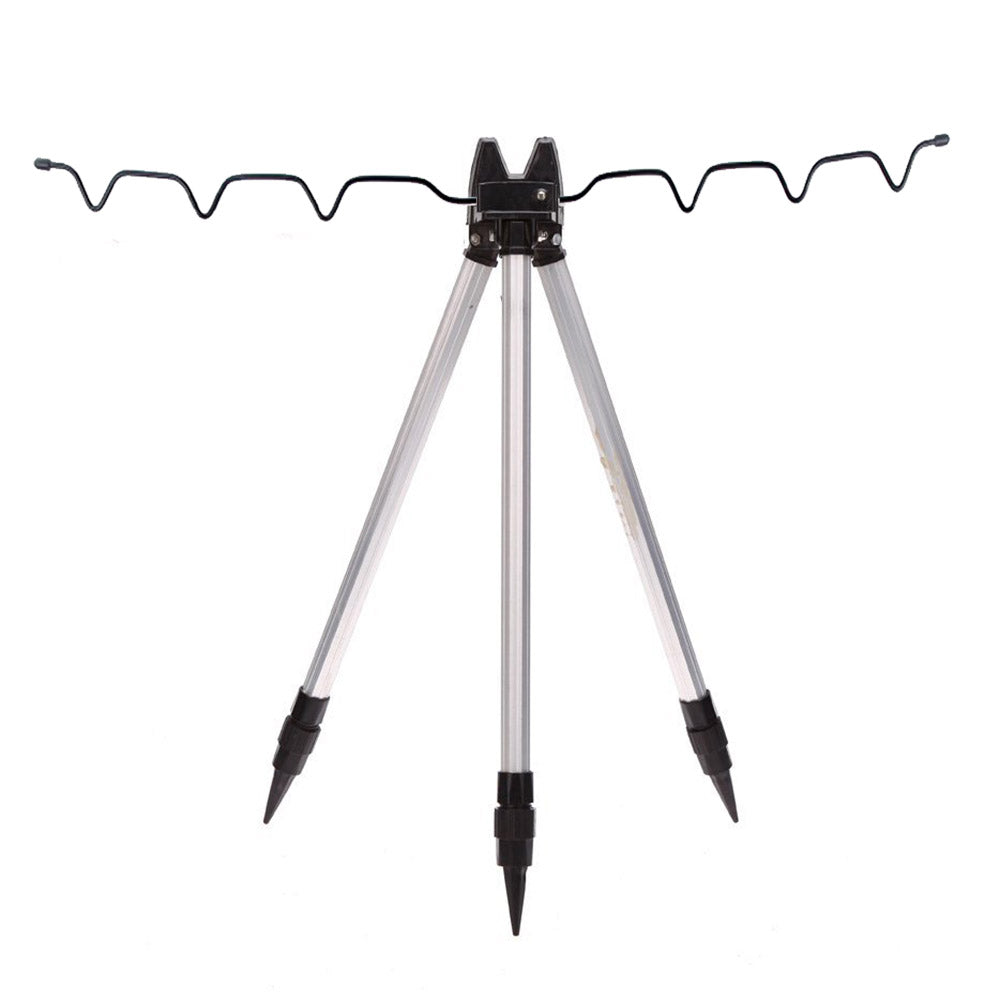 Holder Stand Fishing Rod Silver