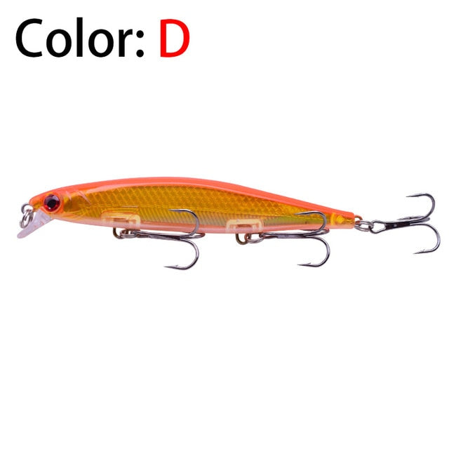 1PCS 3D Eyes Minnow Fishing Lure