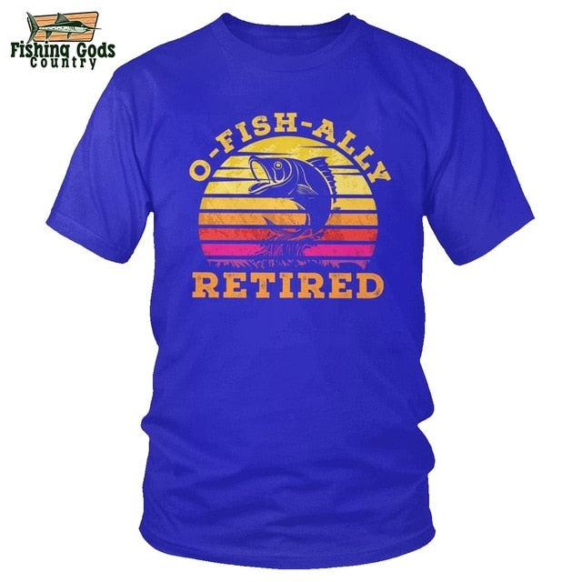Funny Retirement Fishing Tee