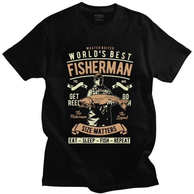 Fashion World Best FishermanT-Shirts