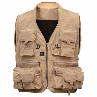 Multi-Pocket Fishing Jacket Vest
