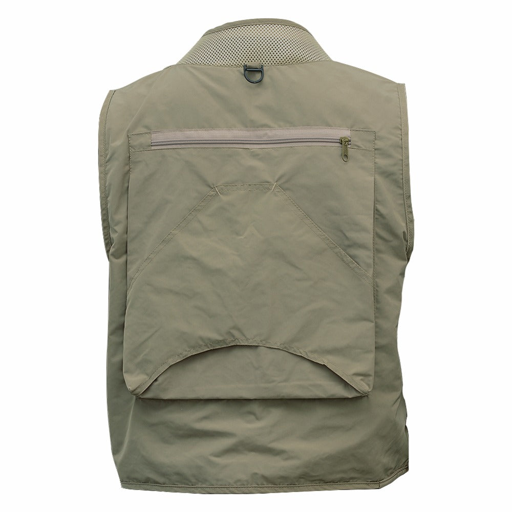 Multi-Pocket Fishing Jacket Vest